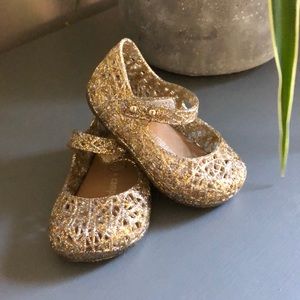 Mini Melissa + campana sandals